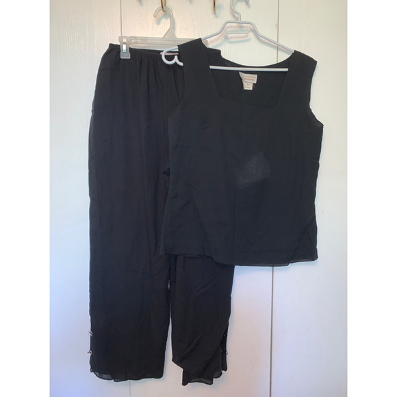 Women's Linda Lundstrom Tilley Endurables Pants Size S Black - Picture 3 of 11